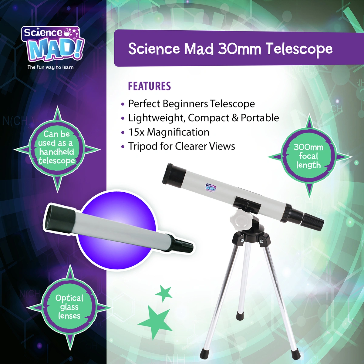 Science Mad Telescope and Microscope