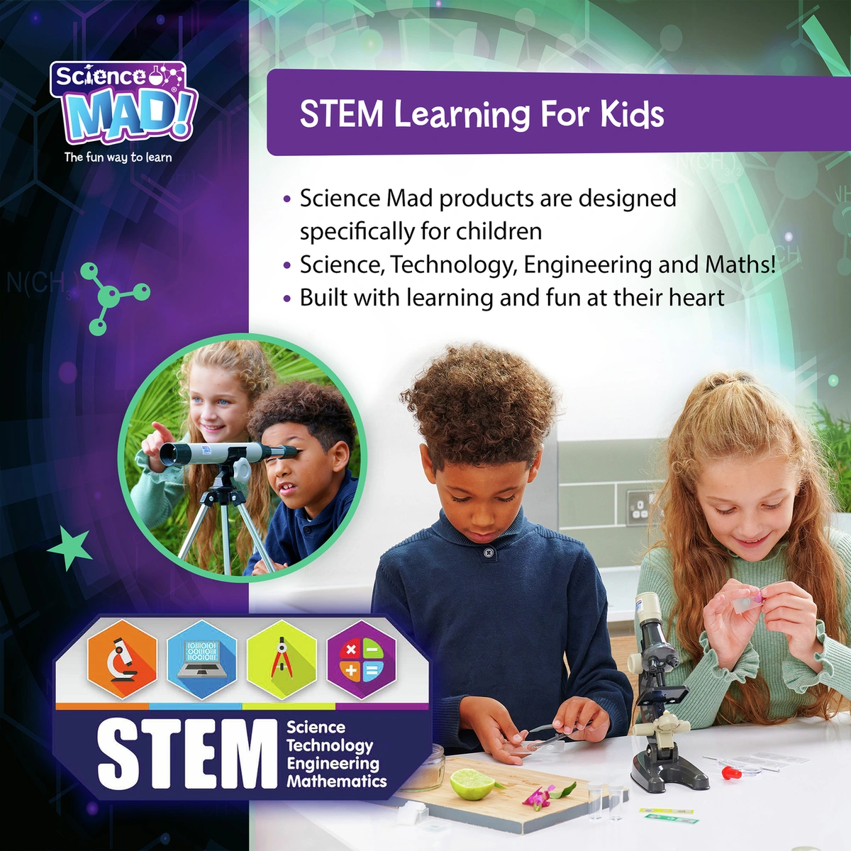Science Mad Telescope and Microscope