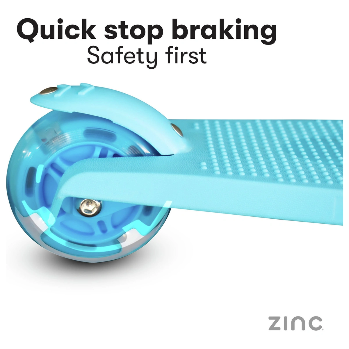 Zinc My First 3-in-1 Kids Light Up 3 Wheel Scooter - Blue