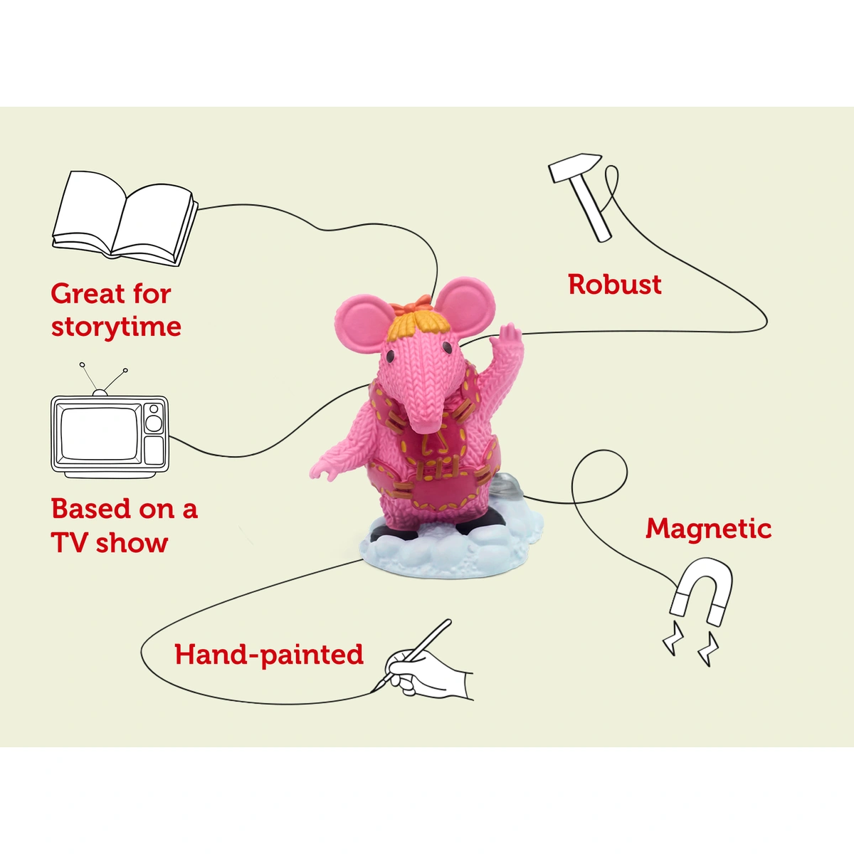 tonies Clangers Radio Audio Classic Tonie Character
