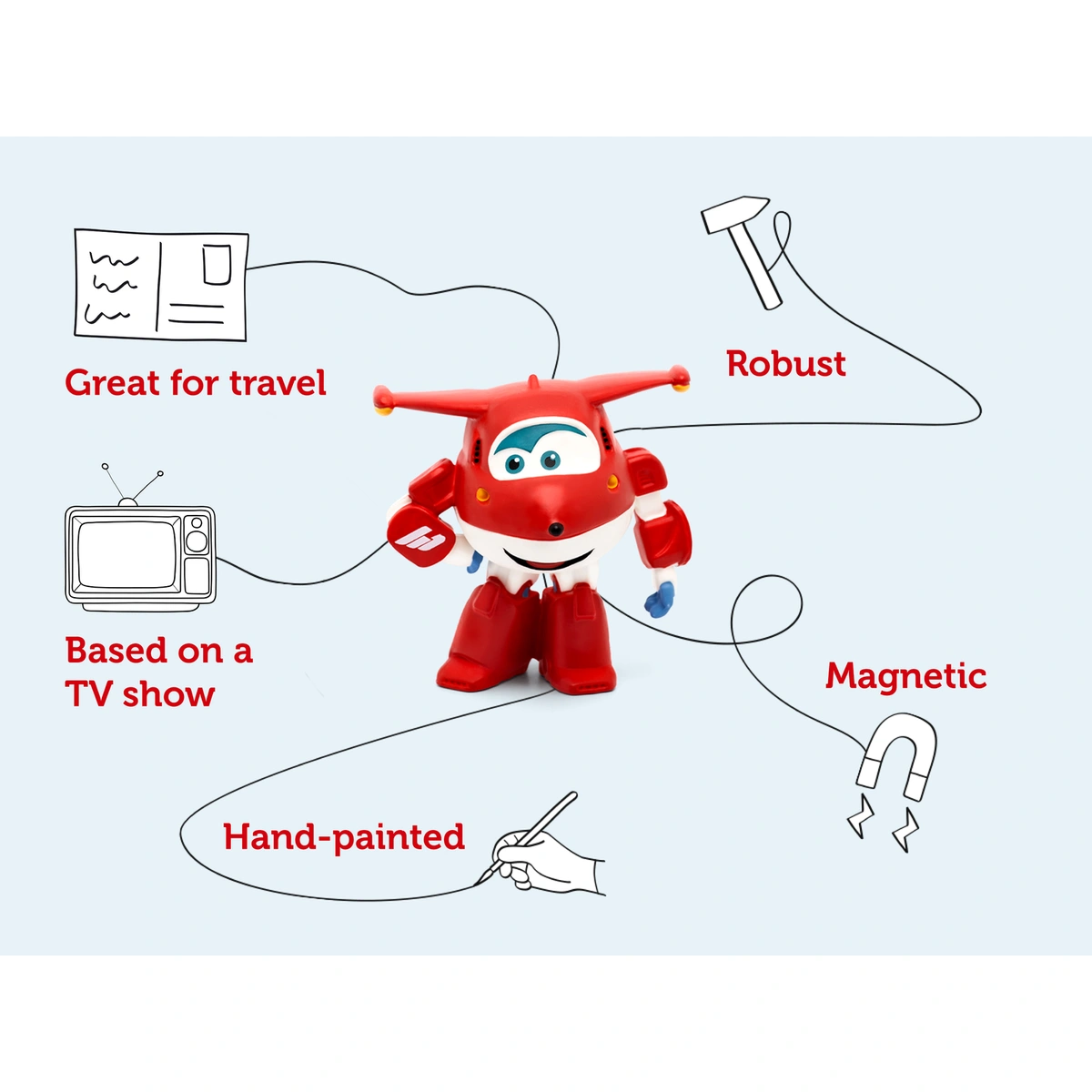 tonies Super Wings A World of Adventure Audio Tonie