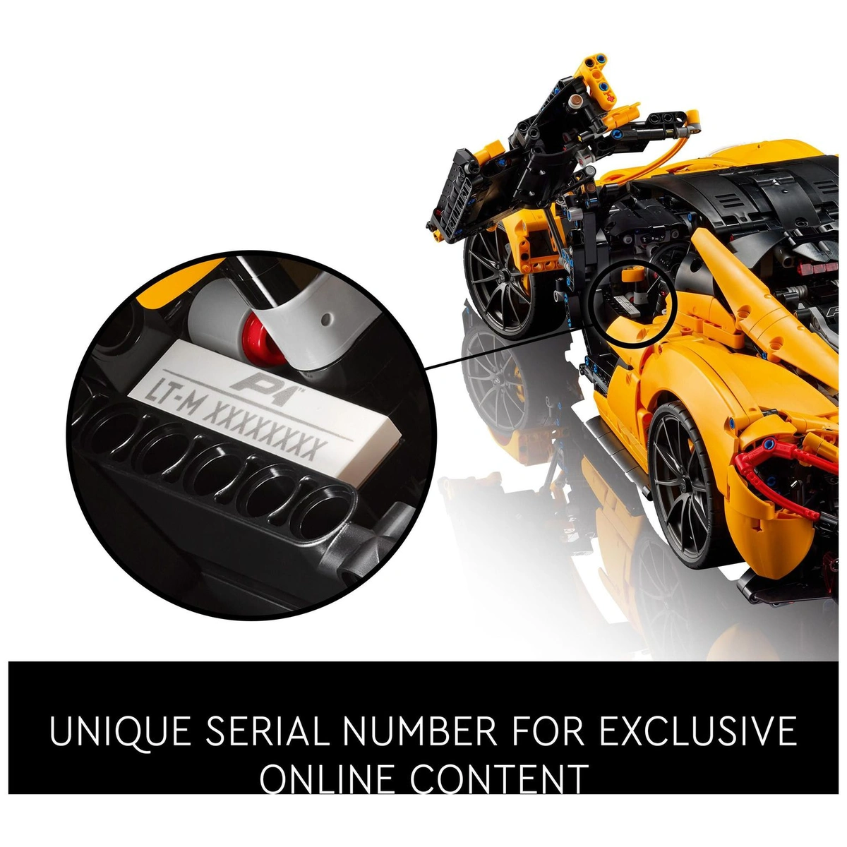 LEGO Technic McLaren P1 Model Car Set for Adults 42172