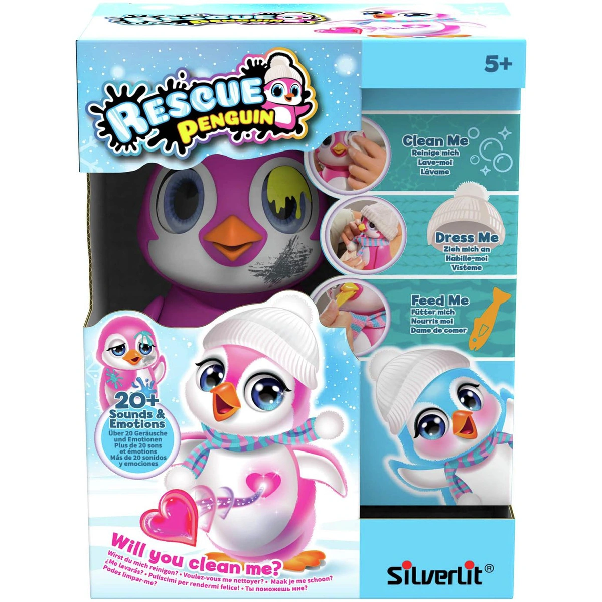 Silverlit Rescue Penguin Interactive Pet
