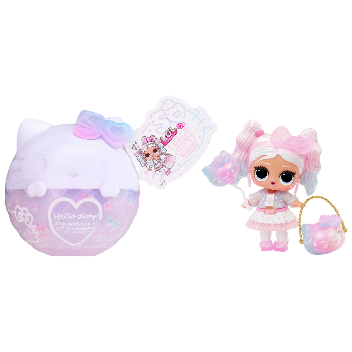 L.O.L. Surprise Loves Hello Kitty Tot - Miss Pearly - 10cm