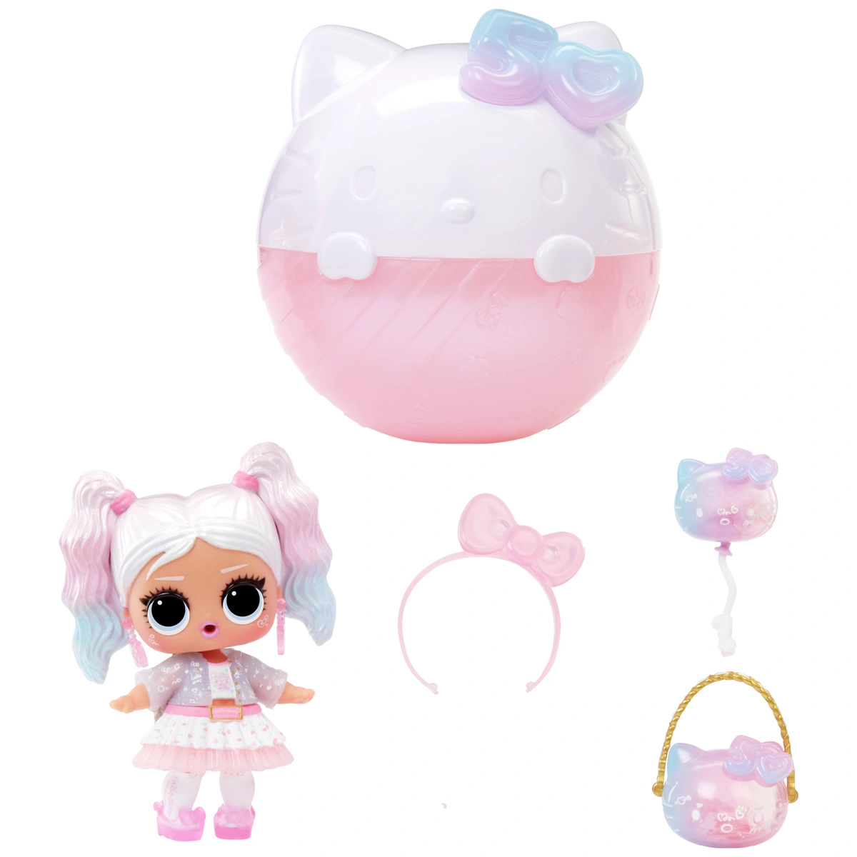 L.O.L. Surprise Loves Hello Kitty Tot - Miss Pearly - 10cm