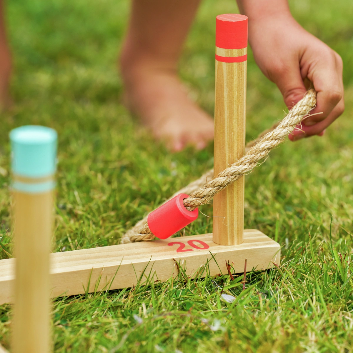 TP Wooden Ring Toss Game