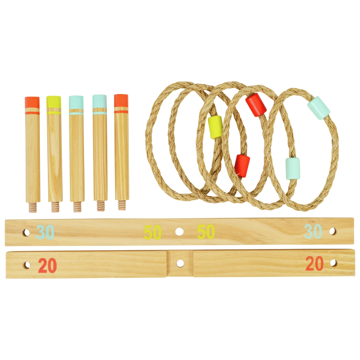 TP Wooden Ring Toss Game