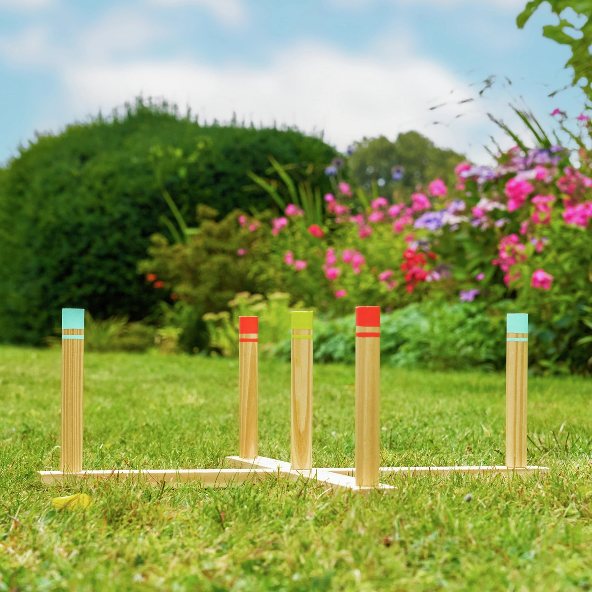 TP Wooden Ring Toss Game