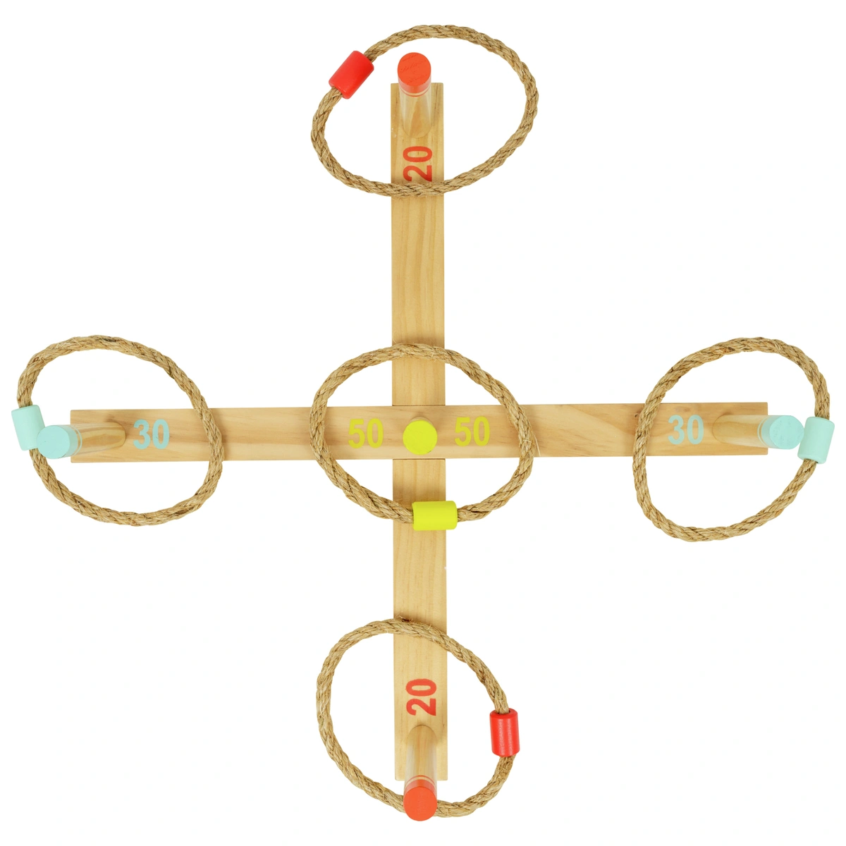TP Wooden Ring Toss Game