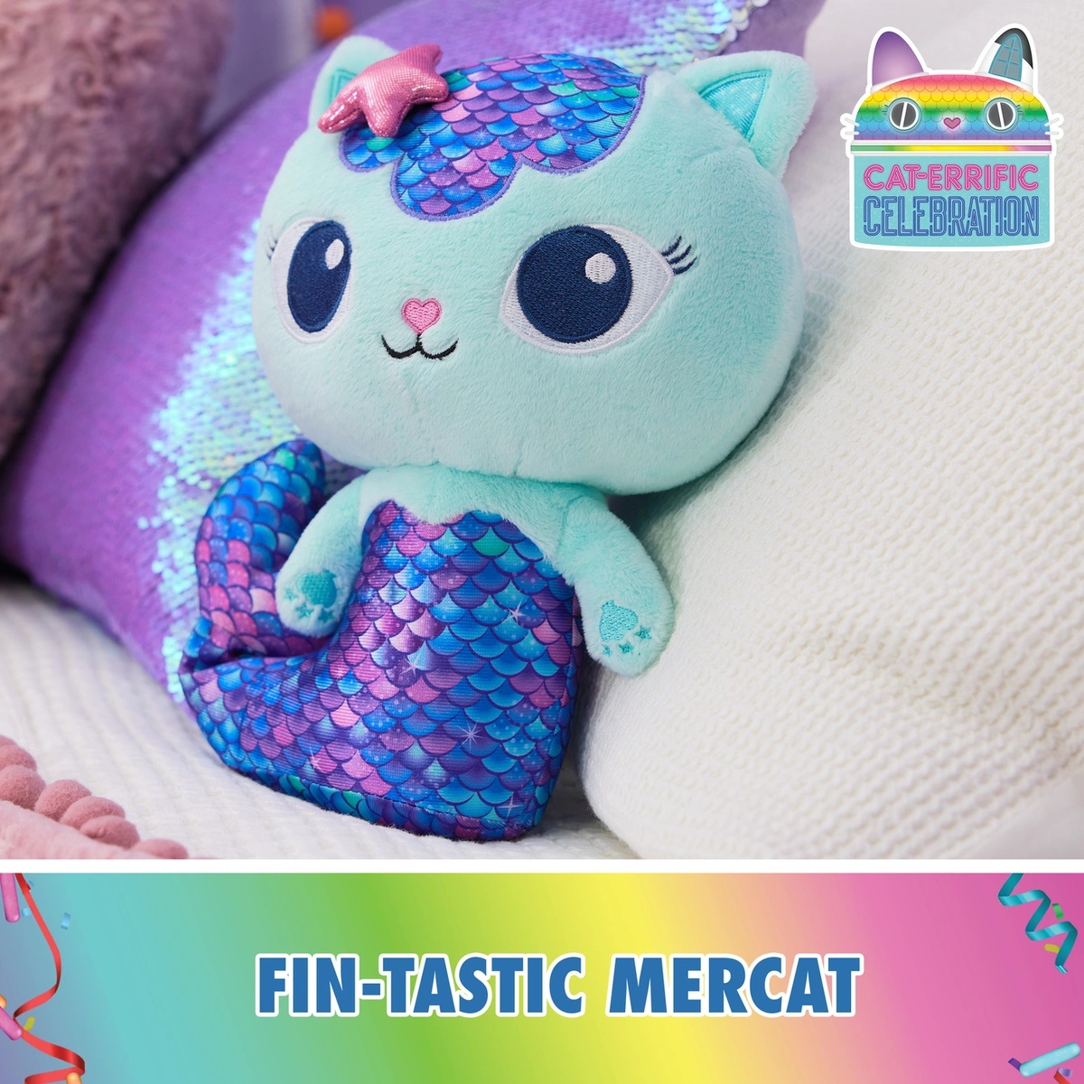 Gabby's Dollhouse Mercat Plush Toy