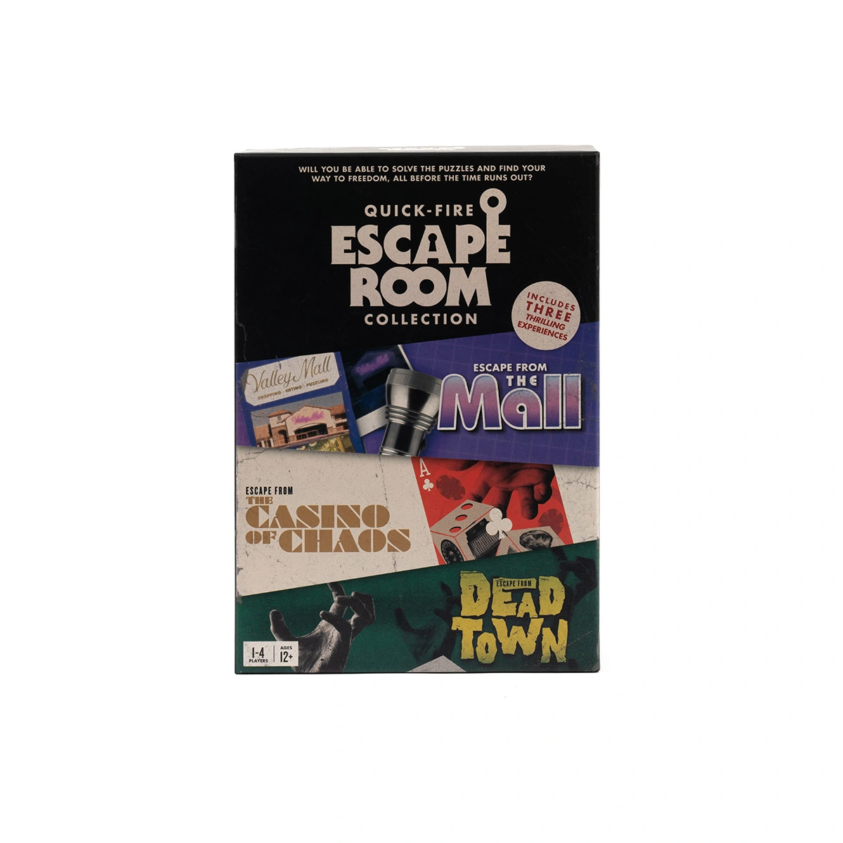 Menkind Set Of 3 Escape Room Quickfire Game