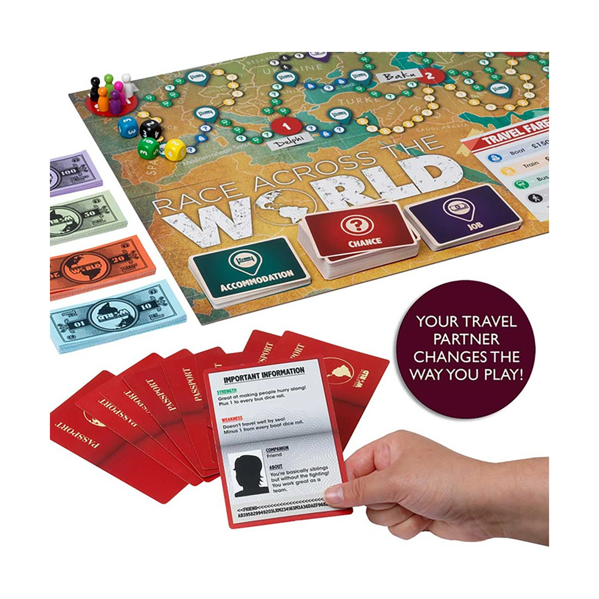 Menkind Race Across The World Game