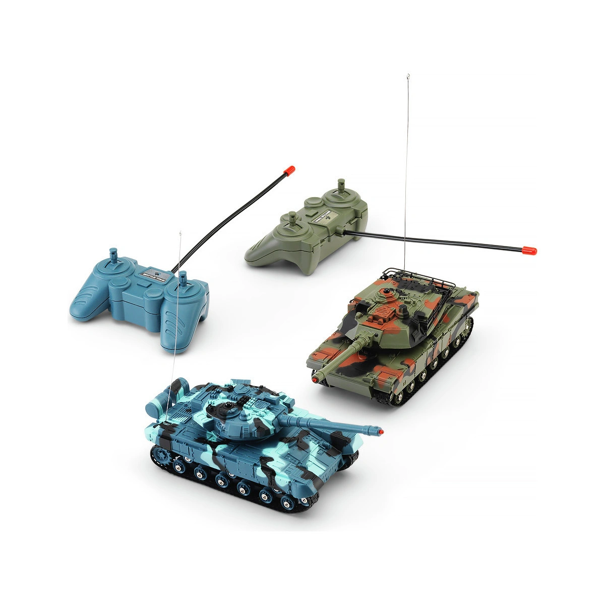 Menkind Twin Pack Radio Controlled Battle Tanks