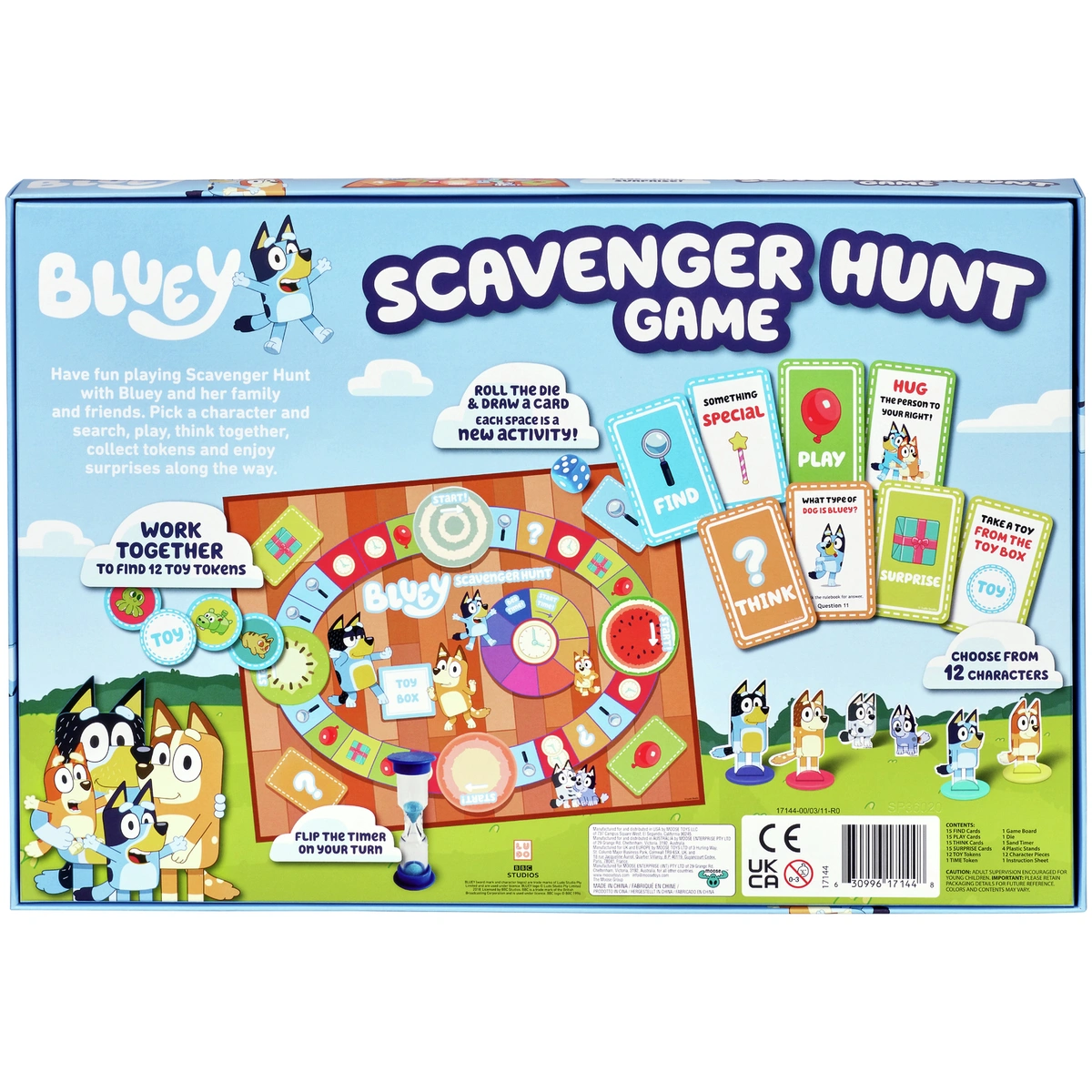 Bluey Scavenger Hunt Game