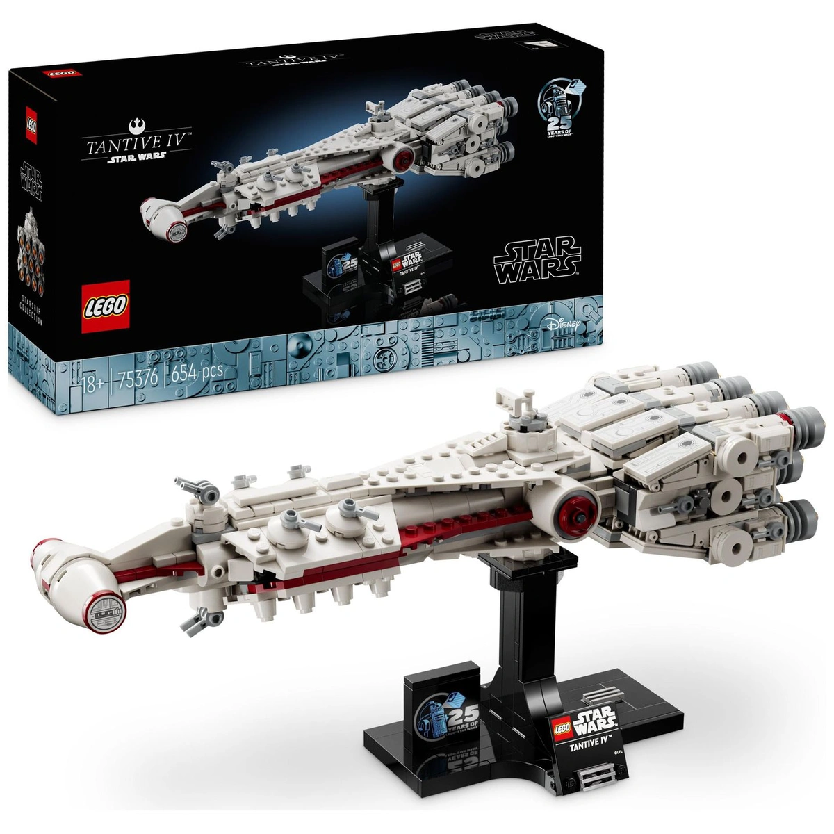 LEGO Star Wars Tantive IV Model Vehicle Set for Adults 75376