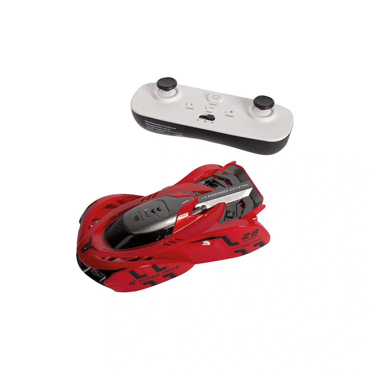 Menkind Wall Climbing Red Radio Controlled Super Car