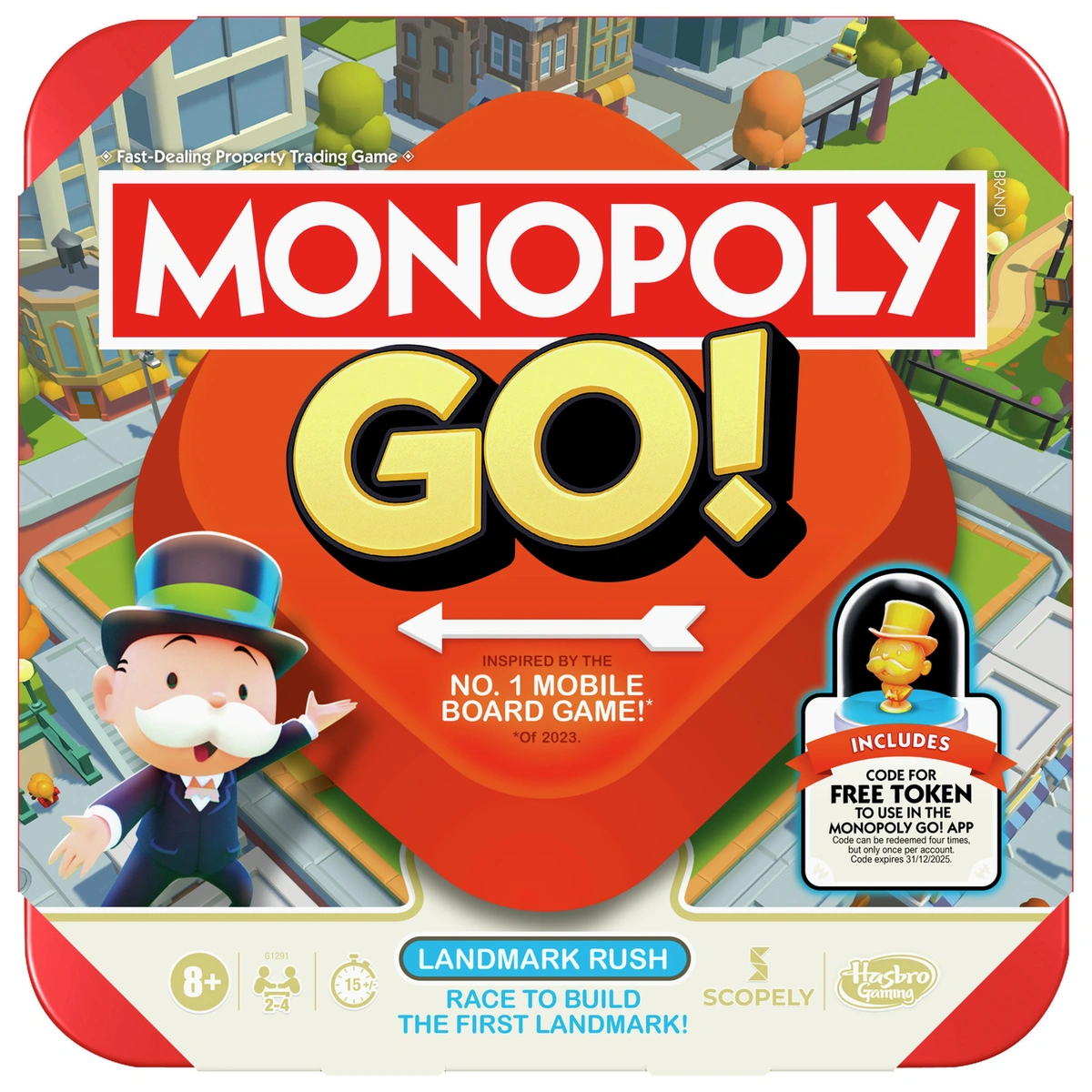 Monopoly GO! Board Game from Hasbro Gaming