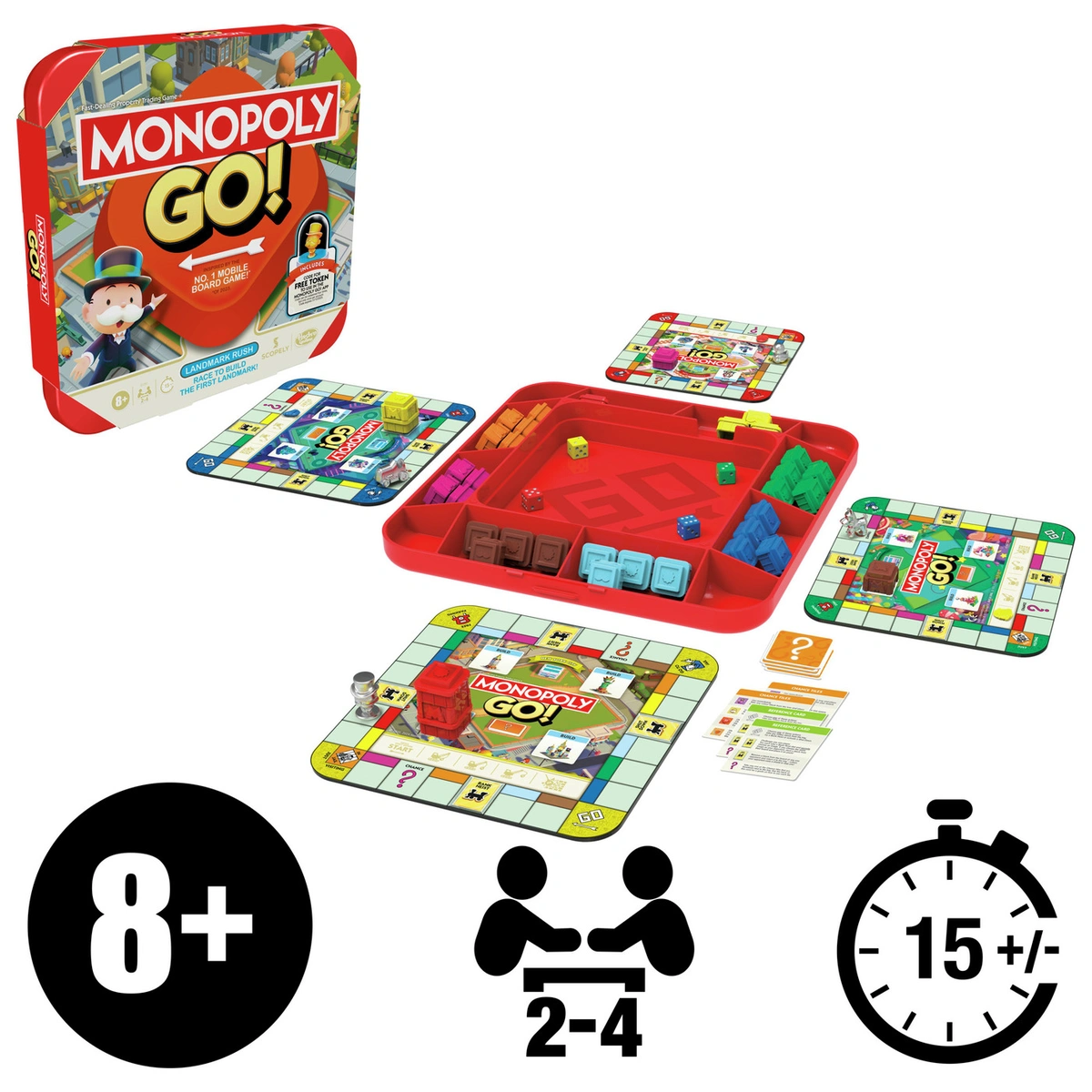 Monopoly GO! Board Game from Hasbro Gaming