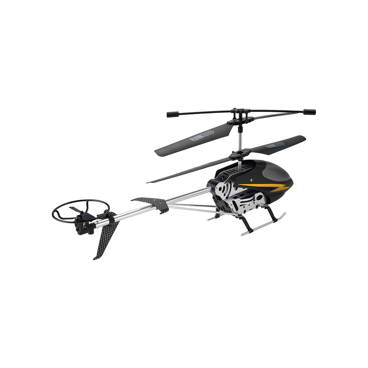 Menkind RED5 Radio Controlled Gyro Flyer Helicopter - Black