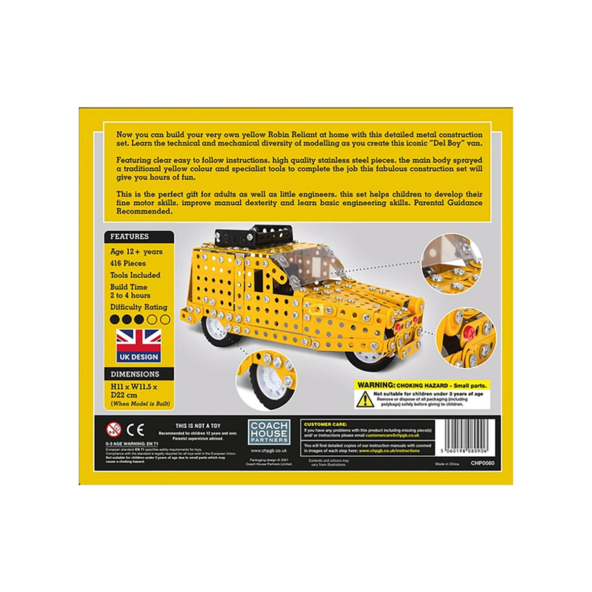 Menkind Robin Reliant Metal Construction Set
