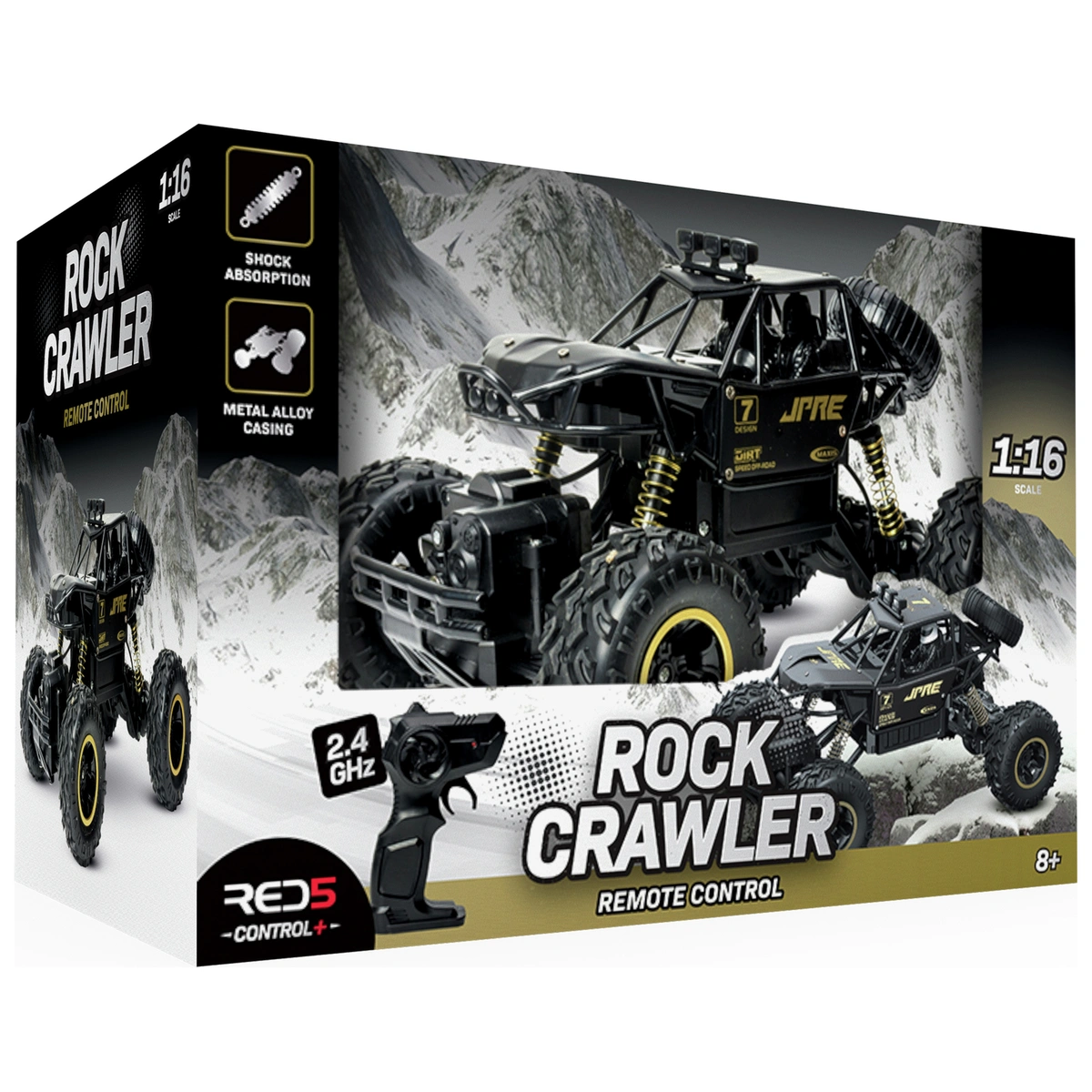 Menkind RED5 1:16 Rock Crawler Radio Controlled Truck