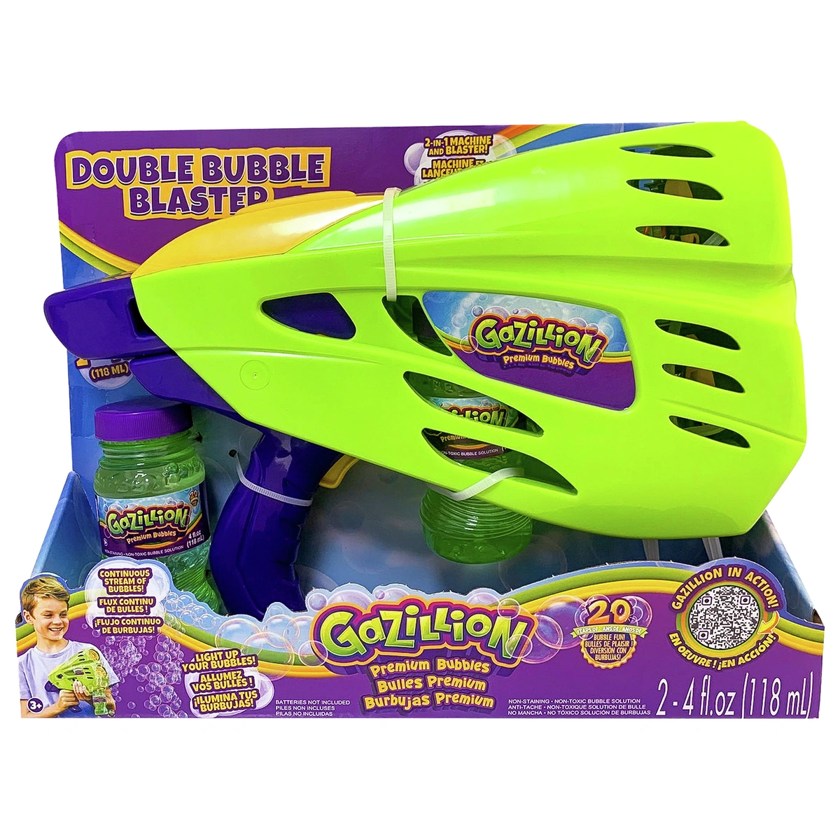 Gazillion Double Bubble Blaster
