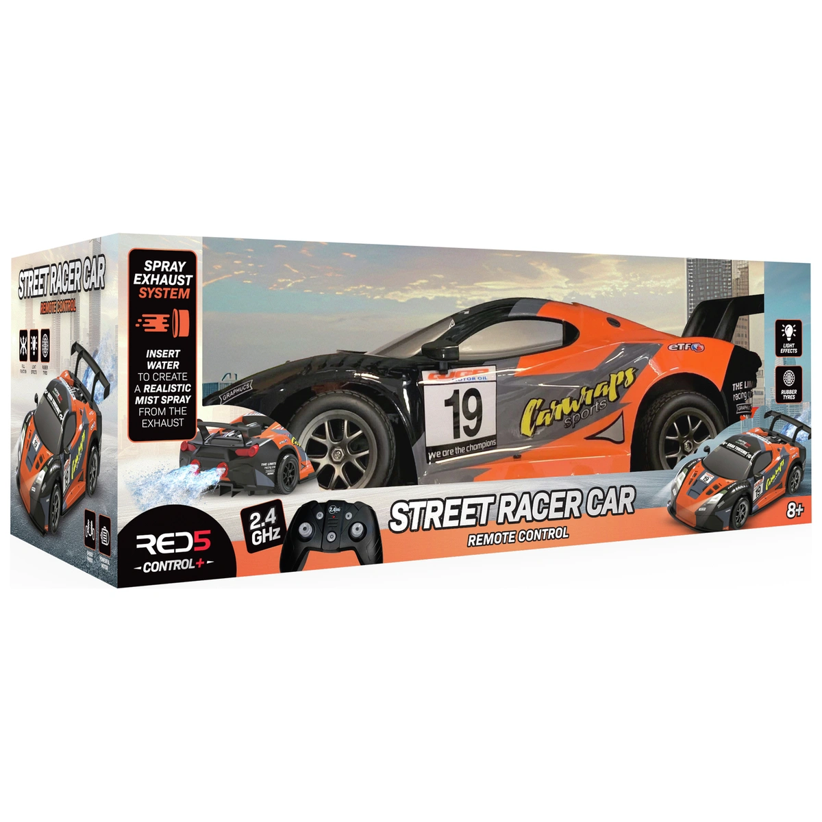 Menkind RED5 Street Racer 1:8 Radio Controlled Car