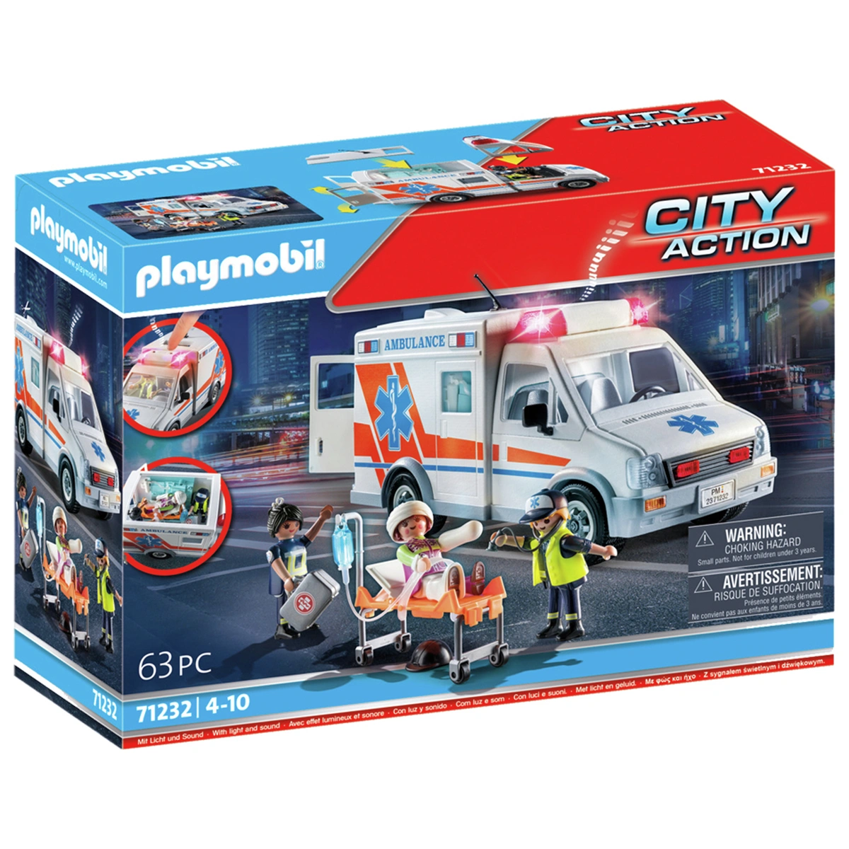 Playmobil City Action Ambulance With Sound