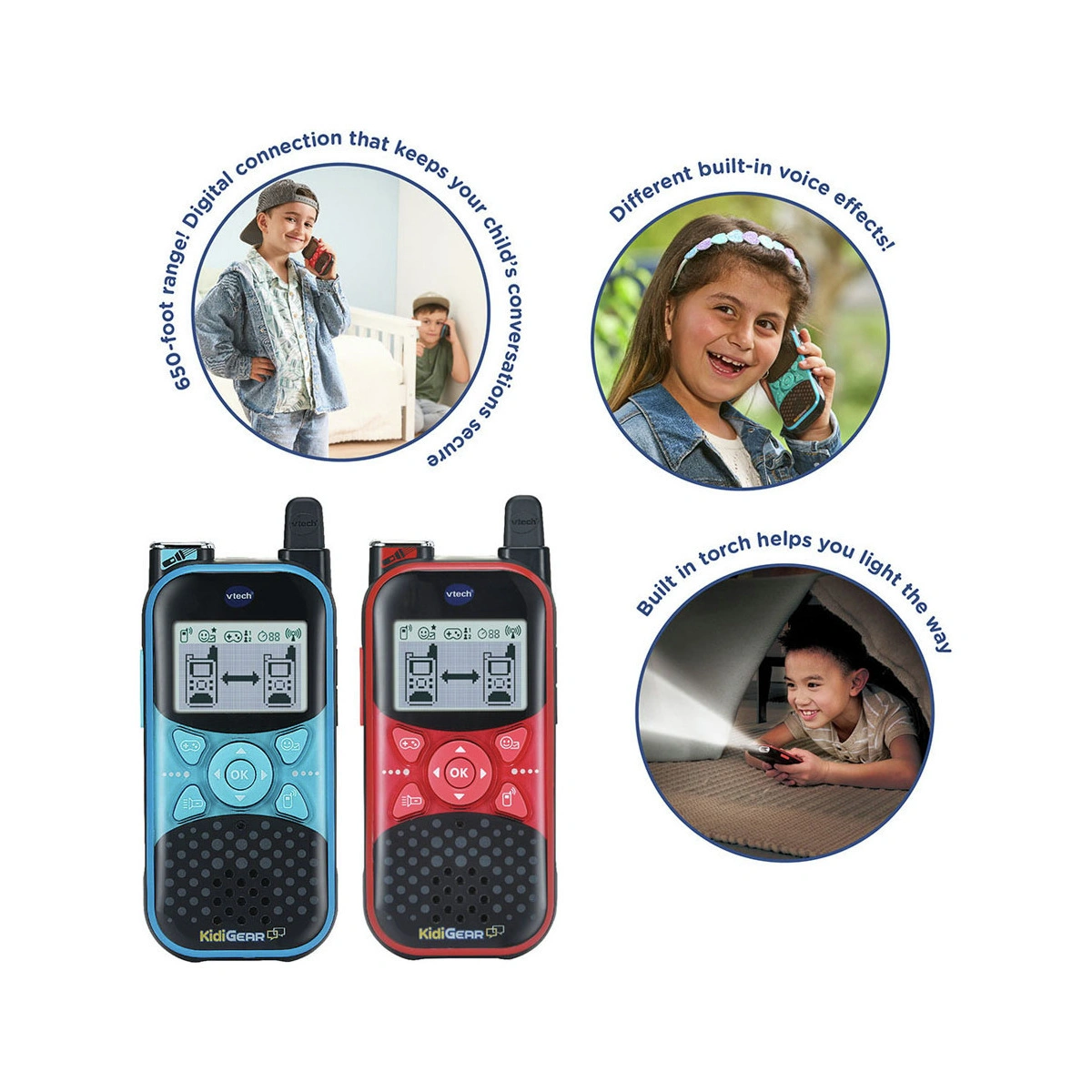 VTech Kidigear Walkie Talkies Explorer
