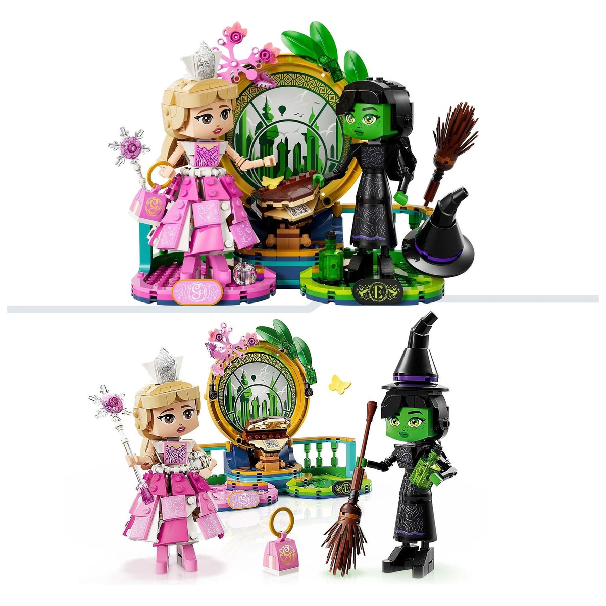 LEGO Wicked Elphaba & Glinda Figures Building Toy Set 75682