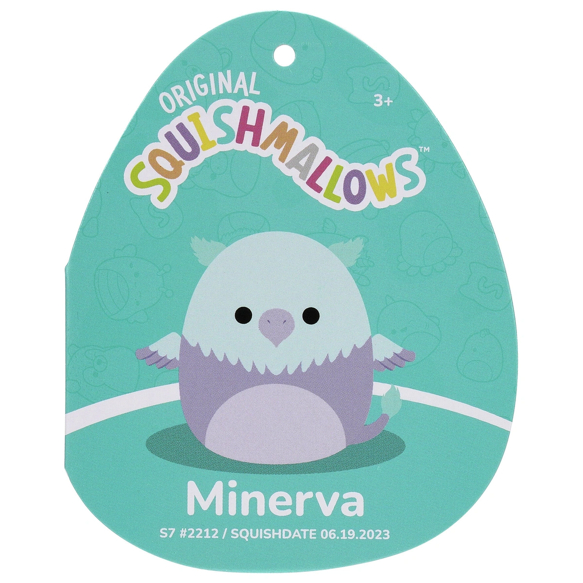 Original Squishmallows 7.5-inch - Minerva the Aqua Griffin