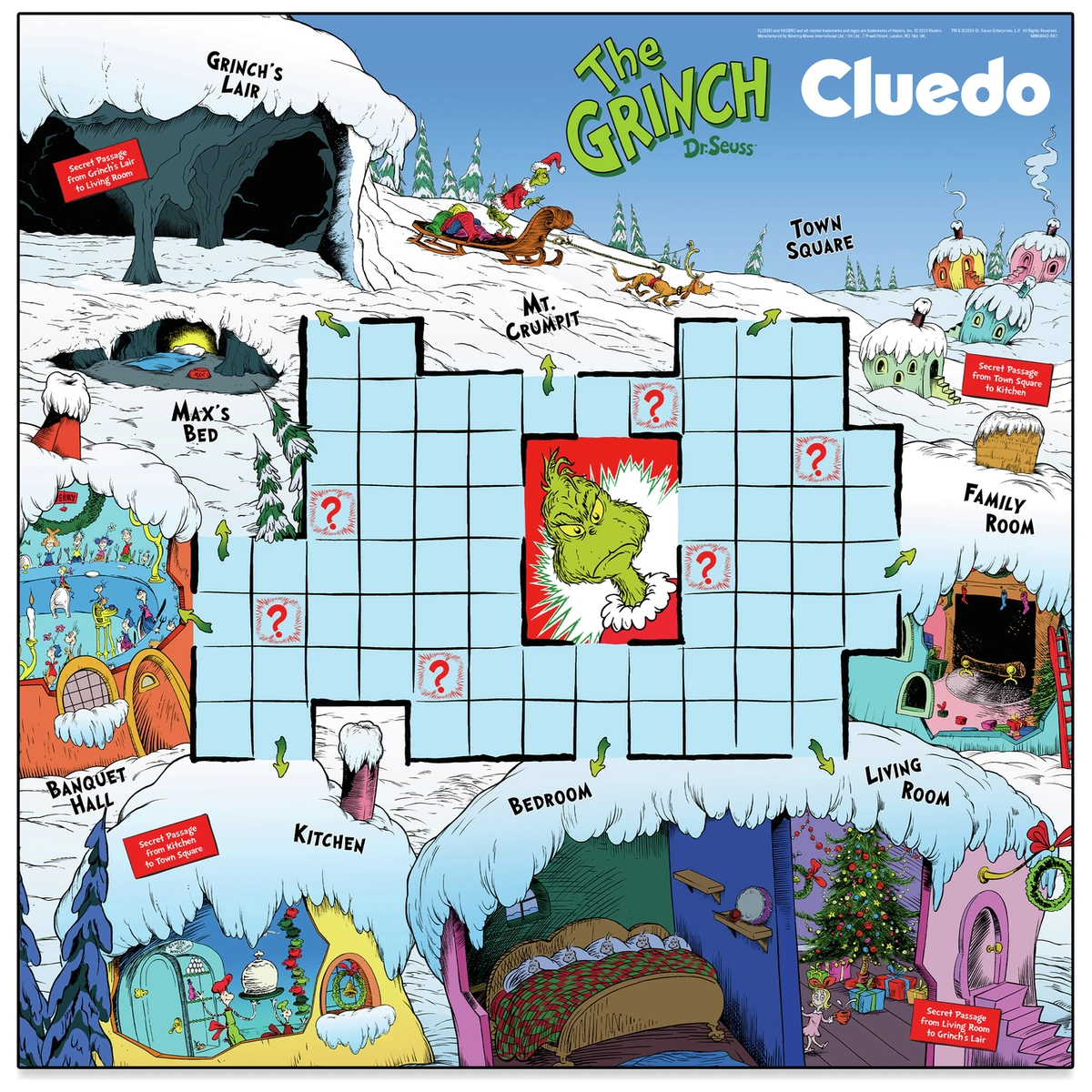 Cluedo The Grinch Game