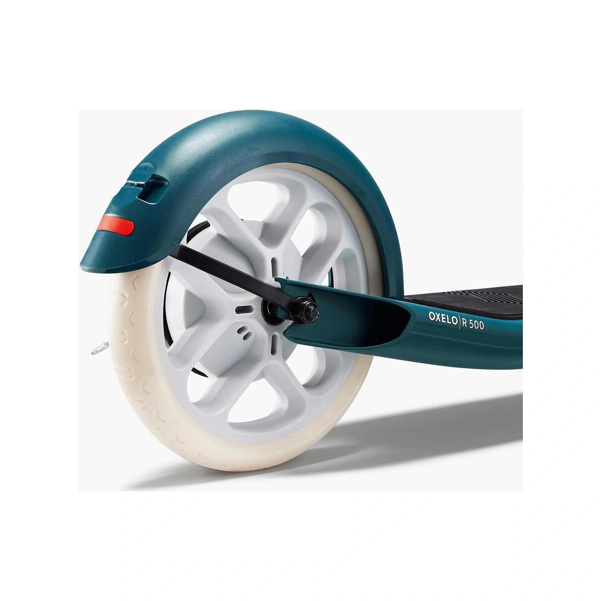 Decathlon Ride 500 Adult Foldable Inline Scooter - Blue