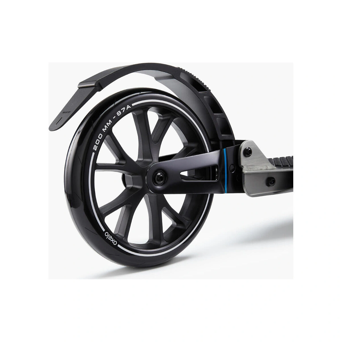 Decathlon Town 7XL Adult Foldable Inline Scooter - Black