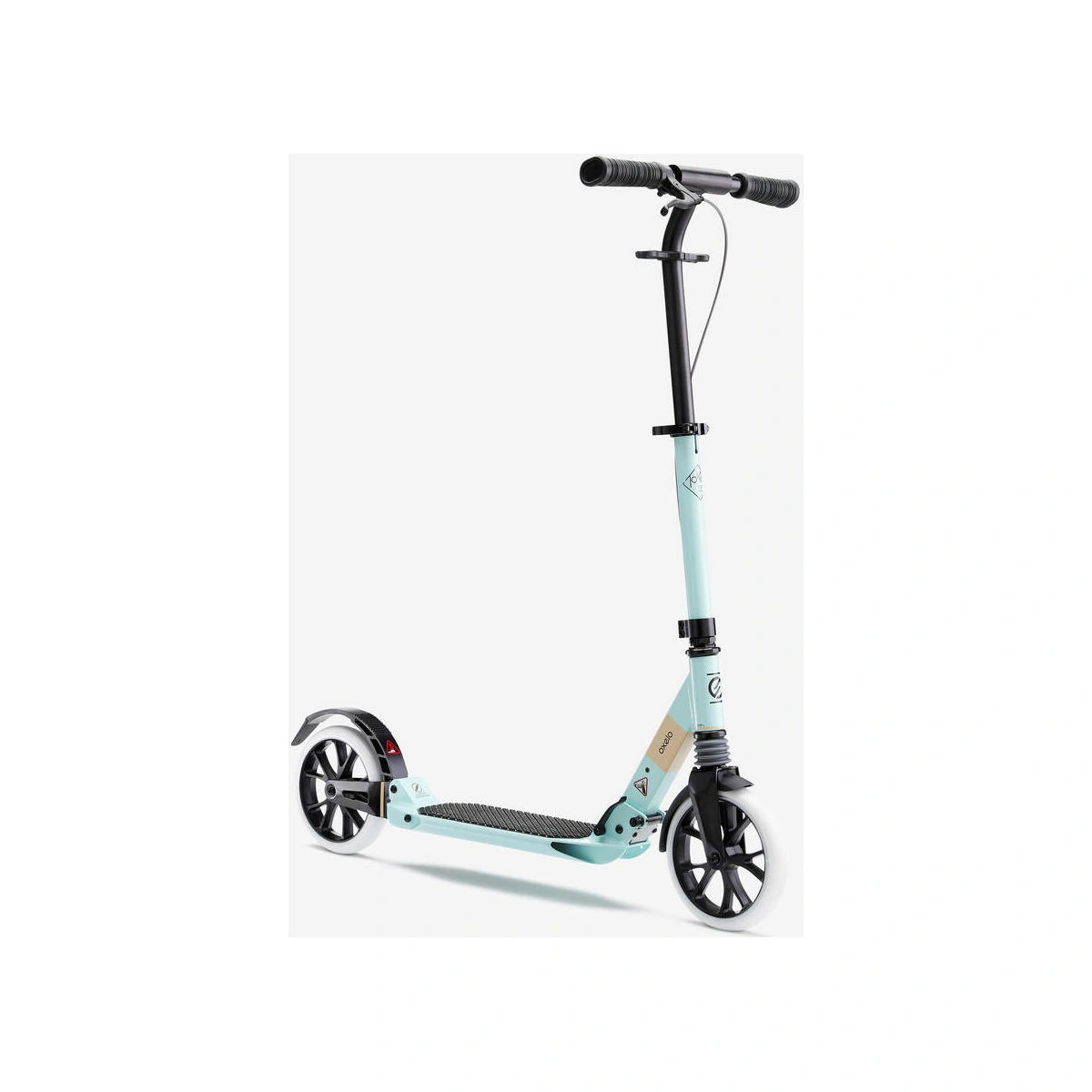 Decathlon Town 7XL Adult Foldable Inline Scooter - Green