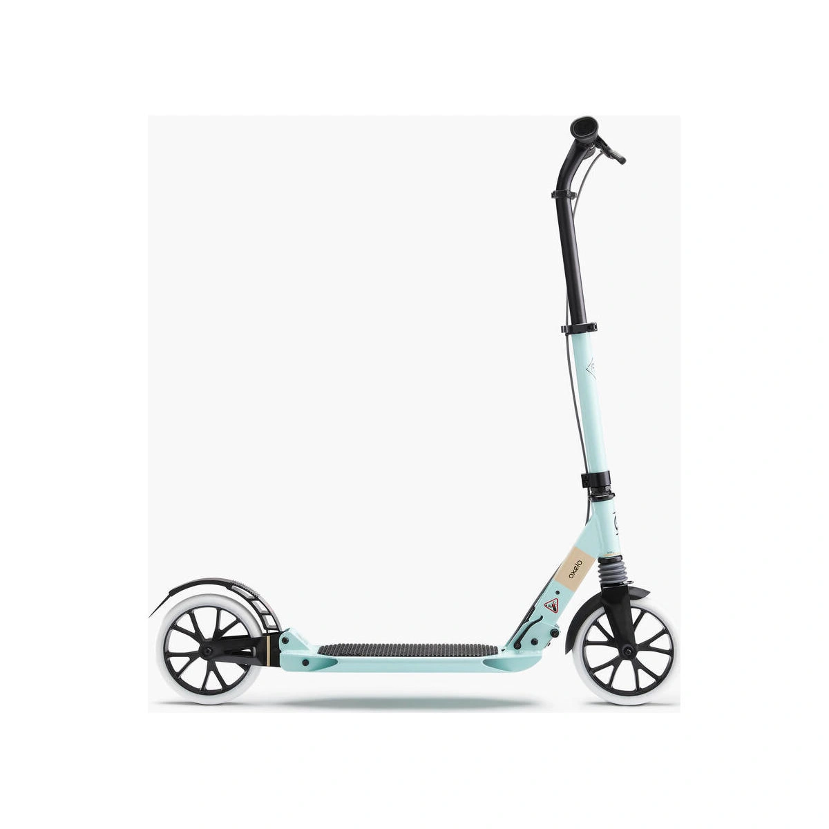 Decathlon Town 7XL Adult Foldable Inline Scooter - Green