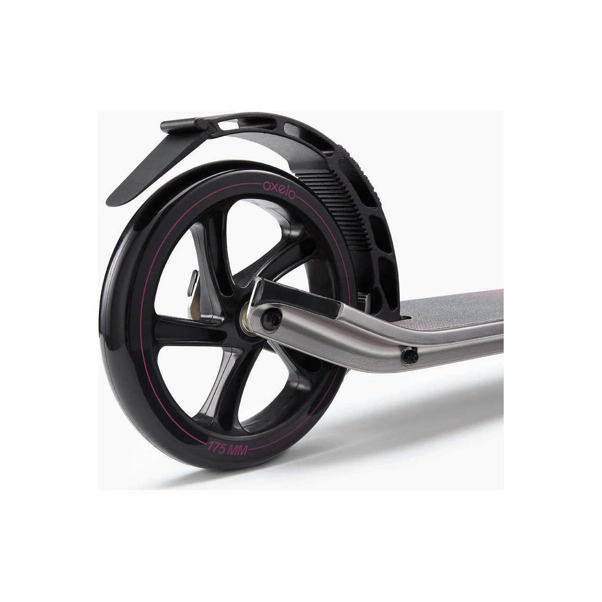 Decathlon Mid 9 Kids Foldable Inline Scooter - Pink