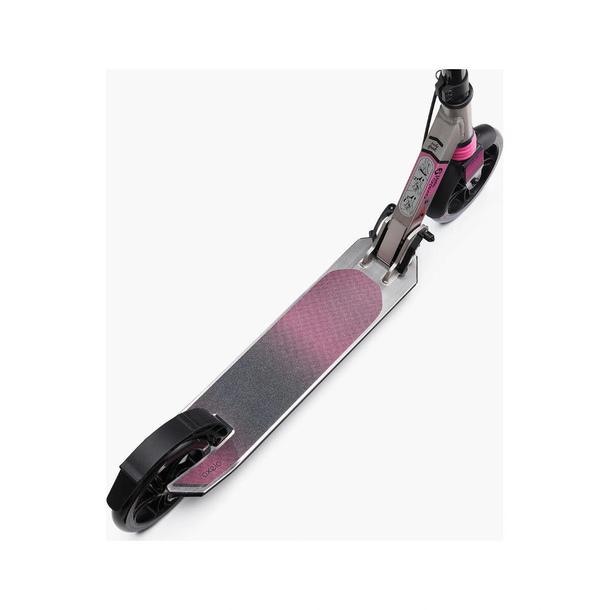 Decathlon Mid 9 Kids Foldable Inline Scooter - Pink