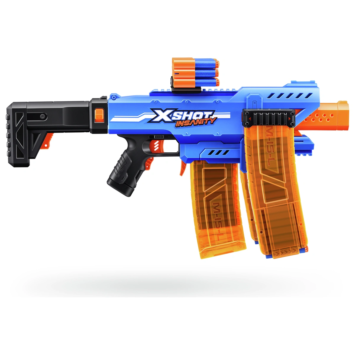 XSHOT Insanity Motorized Clip Mania (72 Darts)