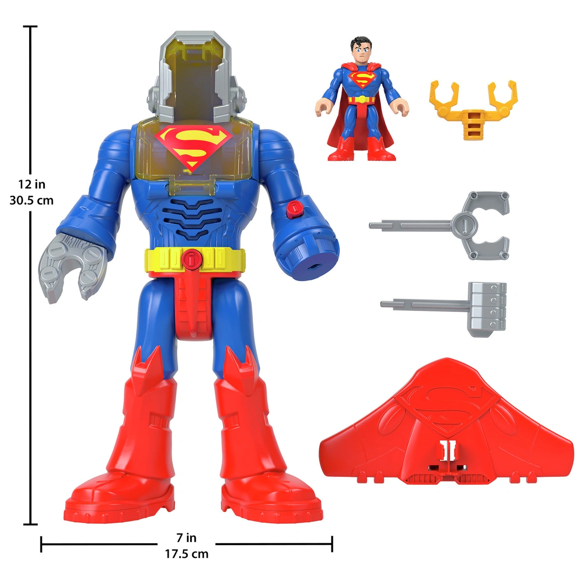 Imaginext DC Super Friends Superman Insider & Exo Suit Robot