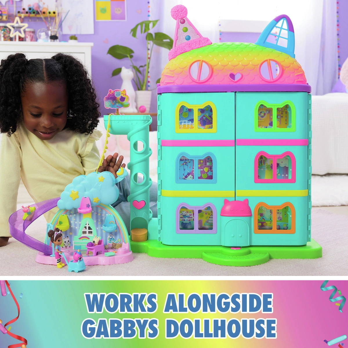 Gabby's Dollhouse Kitty Care Playset
