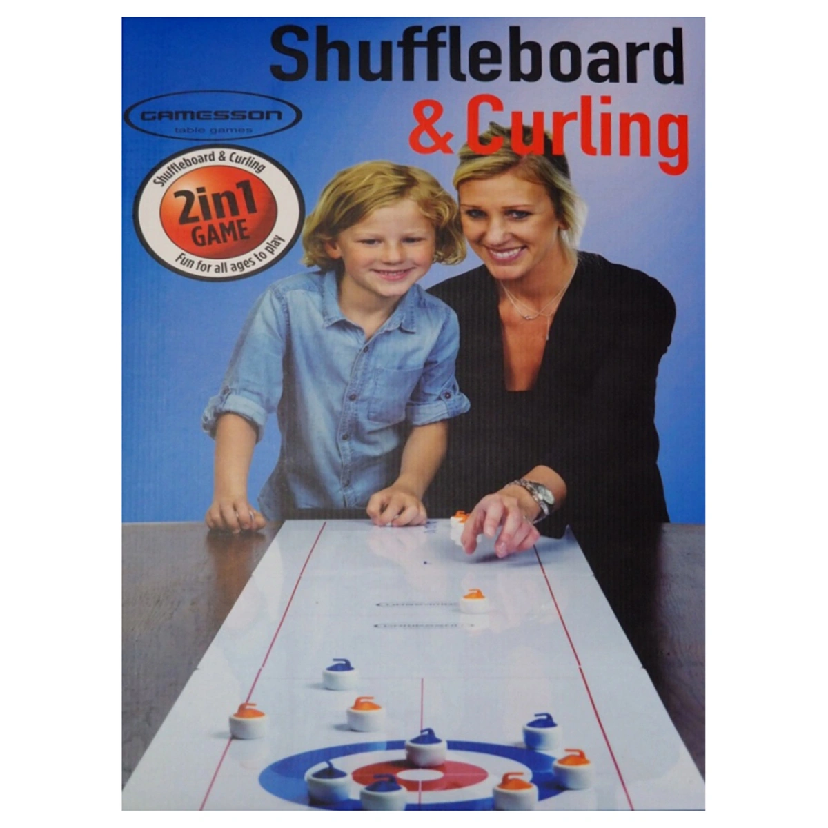 Gamesson Shuffleboard and Curling Table Game