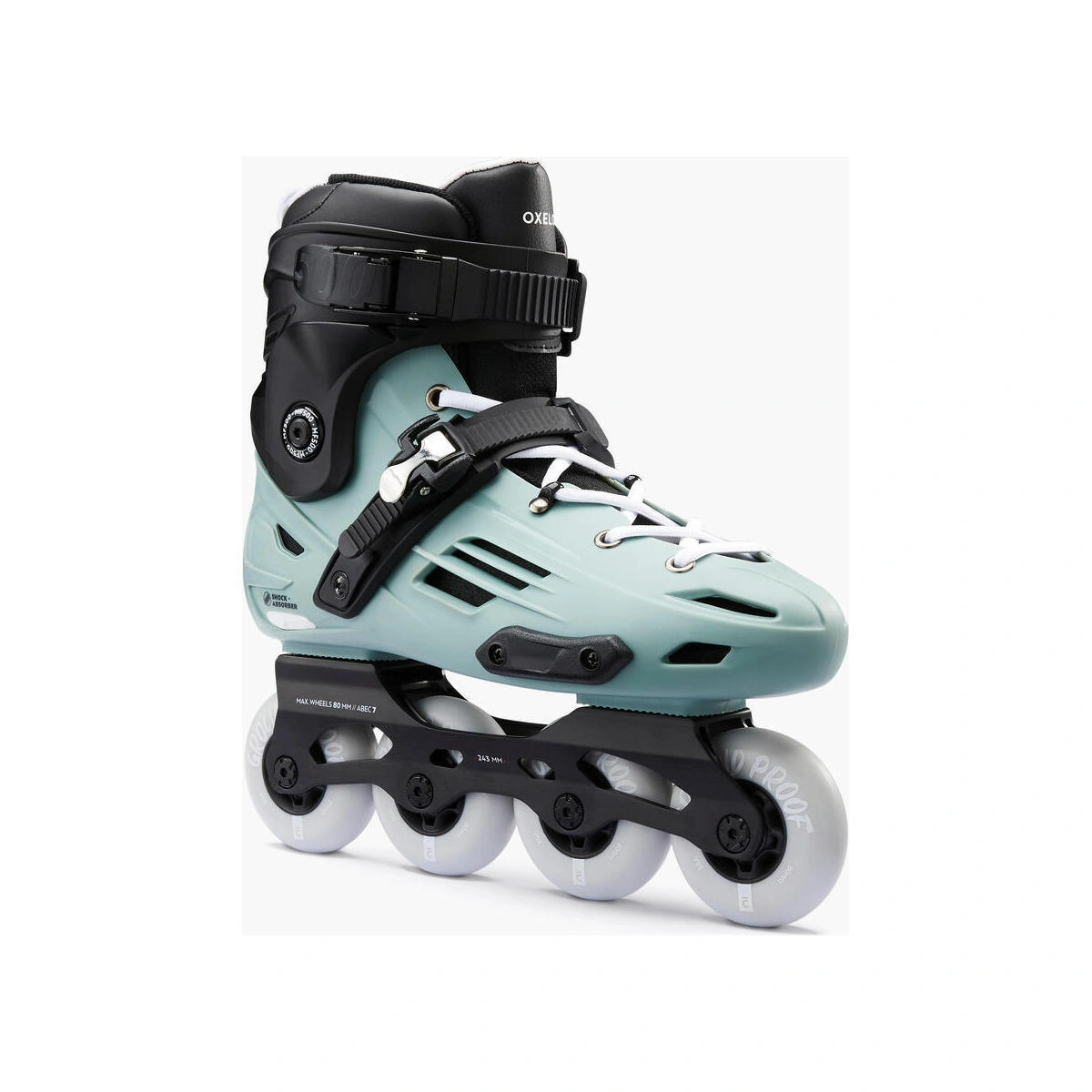 Decathlon 500 Inline Skates - Green, UK 6.5