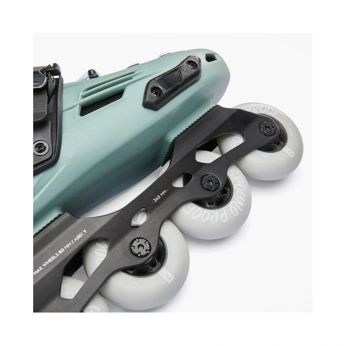 Decathlon 500 Inline Skates - Green, UK 7