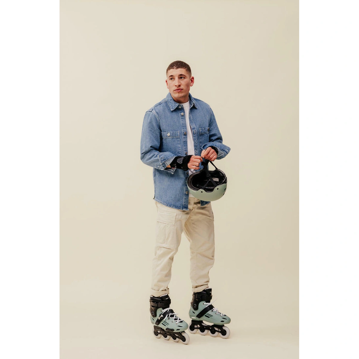 Decathlon 500 Inline Skates - Green, UK 7