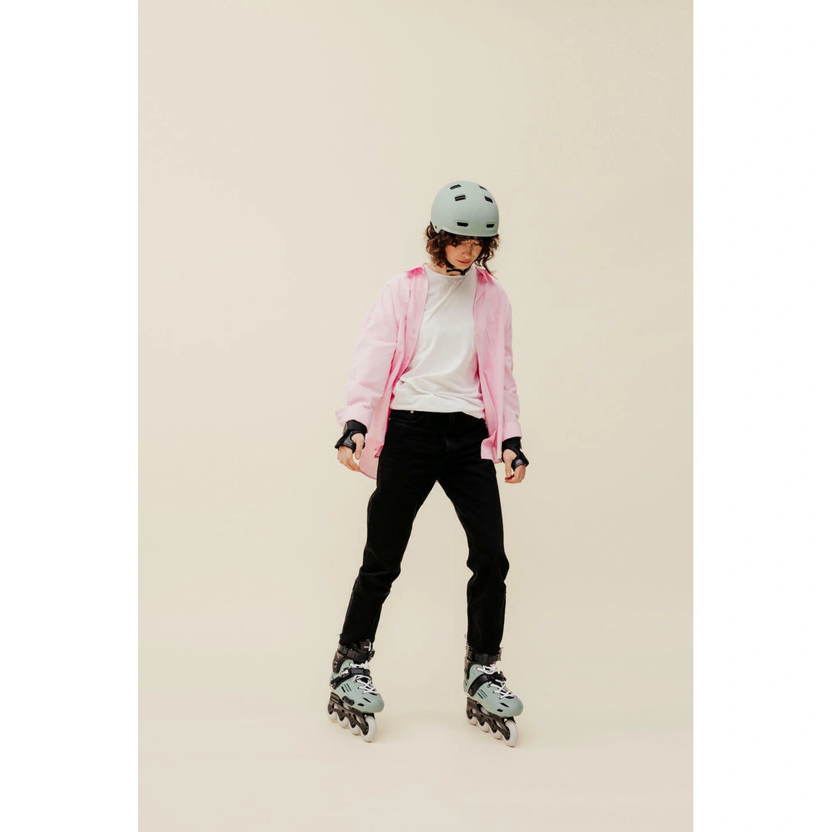 Decathlon 500 Inline Skates - Green, UK 8