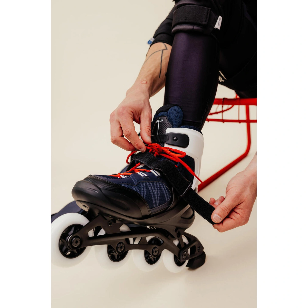 Decathlon 500 Inline Skates - Red, UK 7