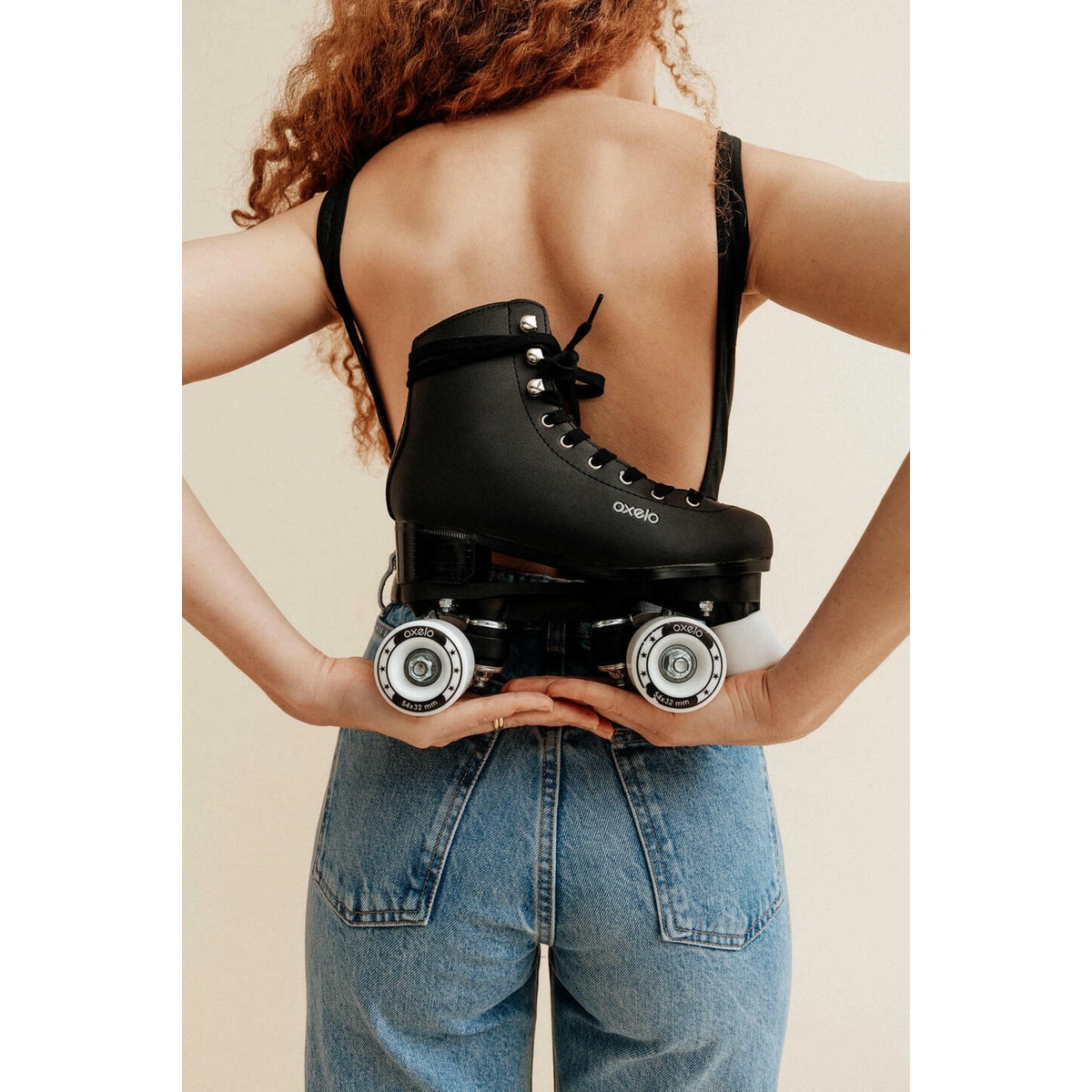 Decathlon 100 Roller Skates - Black, UK 3