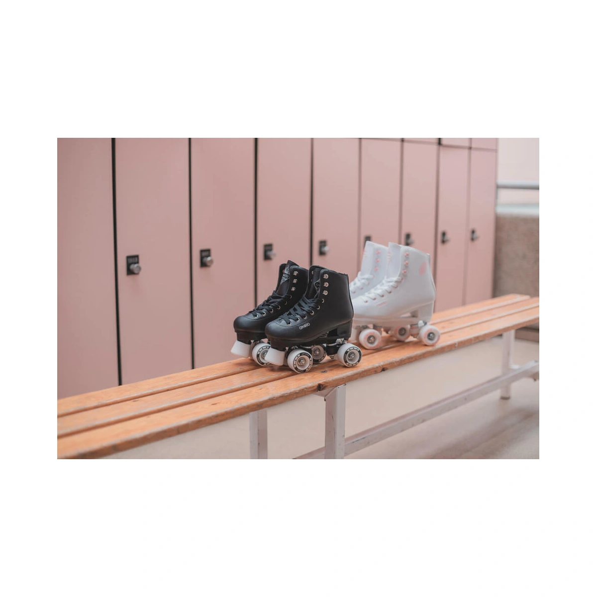 Decathlon 100 Roller Skates - Black, UK 5.5