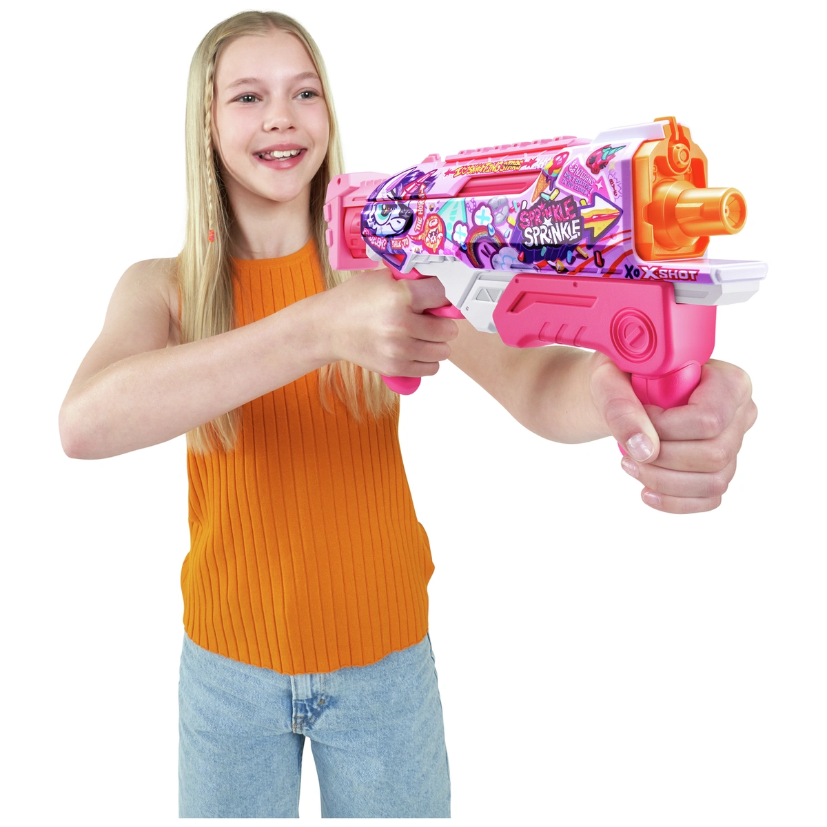 X-SHOT Water Fill Hyperload Skins - Pink